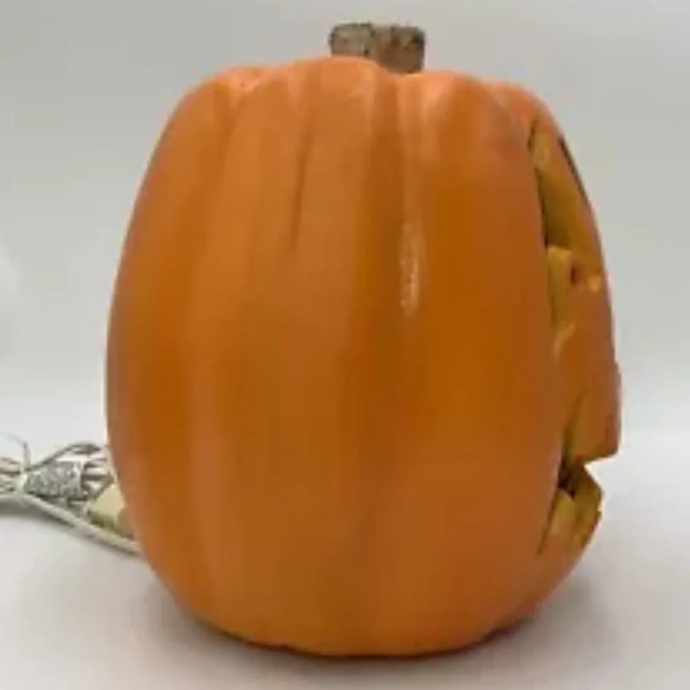Vtg 1998 Halloween Foam Blow Mold Pumpkin Jack O Lantern The Paper Magic Group